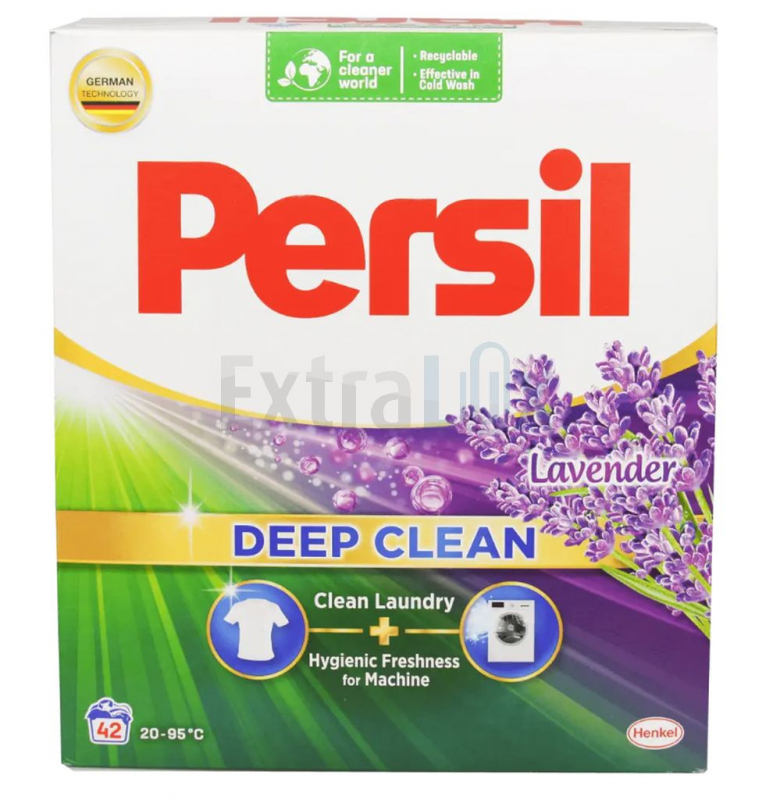 PRAŠEK ZA STROJNO PRANJE PERILA V PRAHU, PERSIL, 2,52 KG