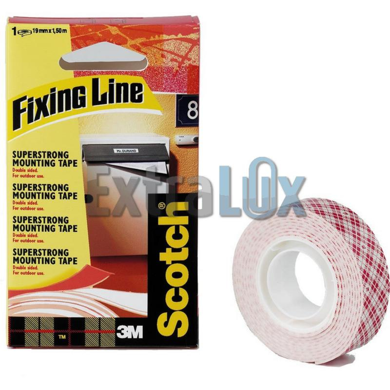 LEPILNI TRAK SCOTCH 3M 19X1,5 OBOJESTRANSKI FIXING LINE MOUNTING TAPE E3A14725A