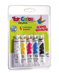TEMPERA TOY COLOR ART. 726 MIX 5X12ML BLISTER